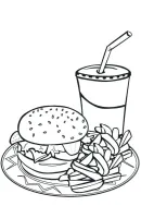 Eten en drinken kleurplaat 21